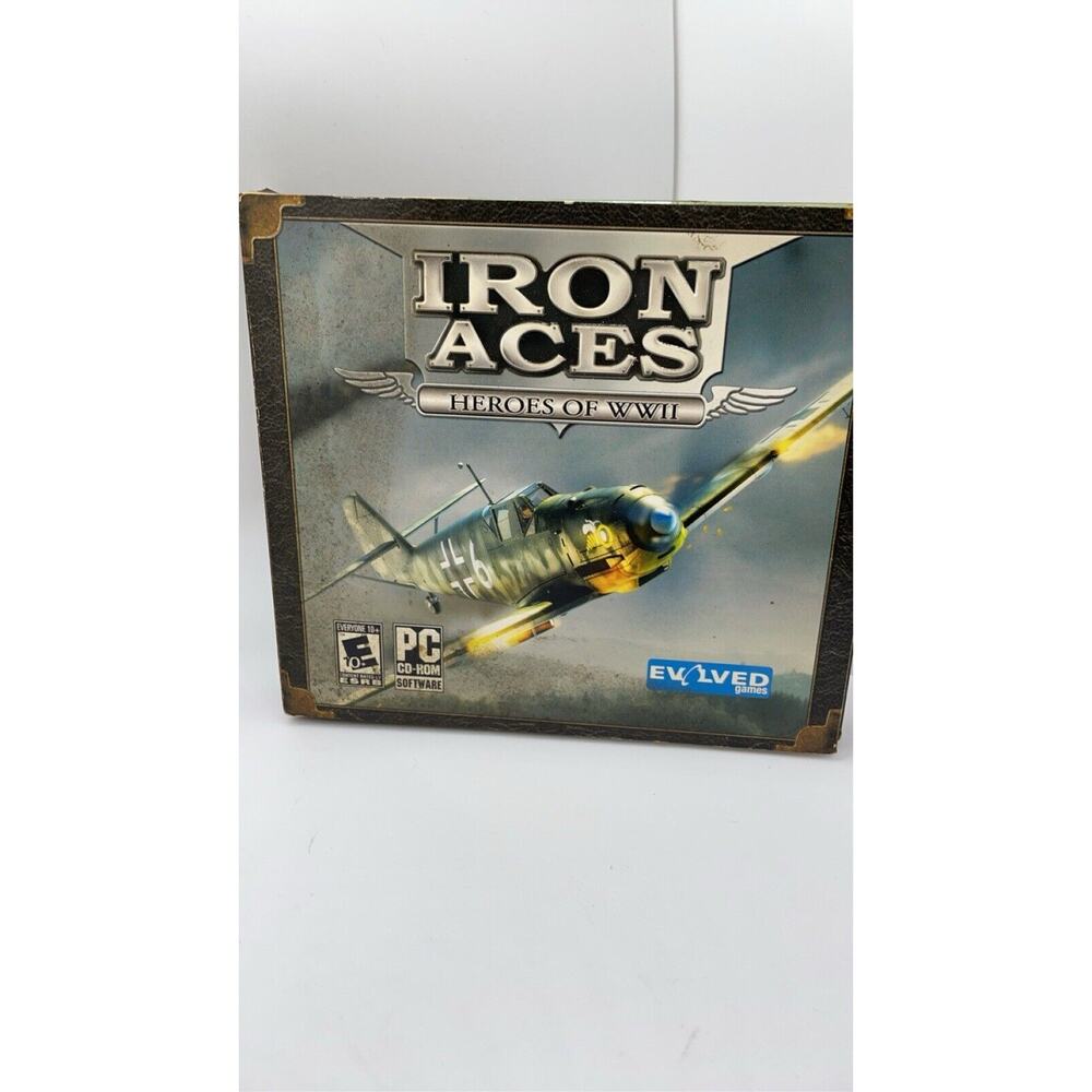Iron Aces: Heroes of WWII PC CD-Rom 2007 Windows Game Sealed